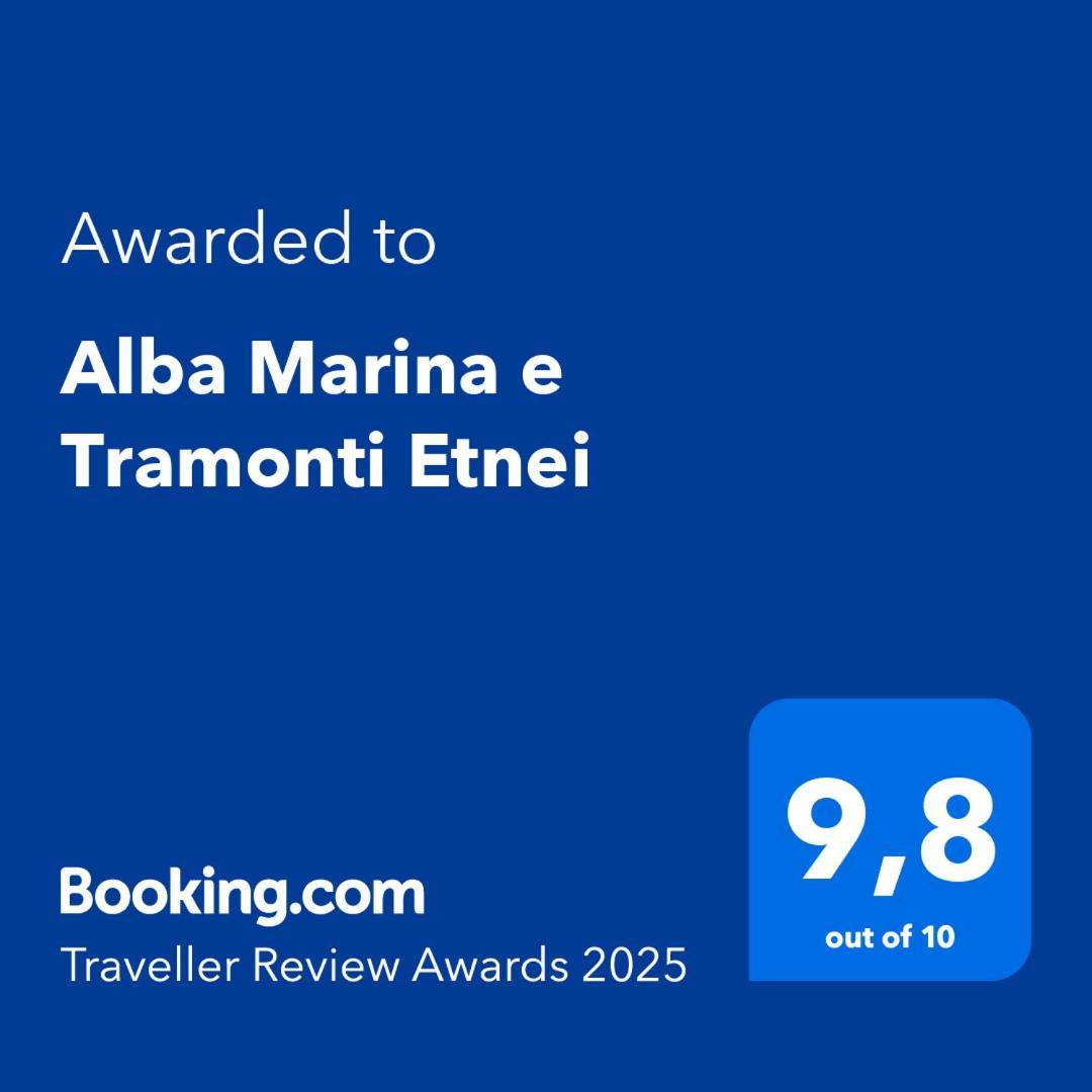 Alba Marina E Tramonti Etnei Riposto Exterior foto